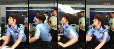 江西修水“发飙女警”--相关图片